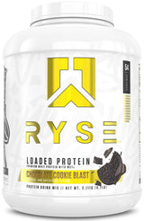 RYSE Loaded Protein Powder – Marshmallow Flavor – Indulgent Birthday Gift for the Keto Friend Who Loves Dessert – Low Sugar Whey with Prebiotic Fiber