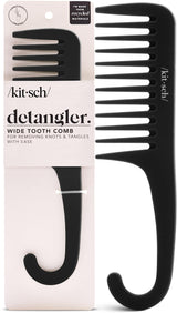 Kitsch Wide Tooth Comb – Romantic Valentine's Day Gift for Her, Hair Care Stocking Stuffer Idea