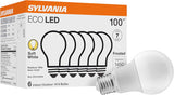 SYLVANIA ECO LED Bulb 9W 750 Lumens Non-Dimmable Soft White – Steady Bright Lighting for Remote Work Desks and Reading Lamps