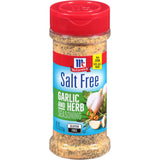 McCormick Salt Free Garlic and Herb Seasoning for Heart-Healthy Low-Sodium Meal Prep at Home