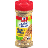 McCormick Perfect Pinch Lemon & Pepper Seasoning – One-Shake Flavor for Quick Office Lunch Prep