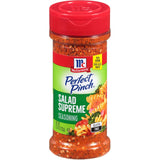 McCormick Perfect Pinch Salad Supreme Seasoning for Nourishing Weeknight Wellness Meals, 4.34 oz No MSG Added