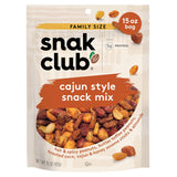 Snak Club Cajun Snack Mix – Savory and Sweet Gift Basket Addition for Hosts, Housewarmings, and Holiday Tables, 15 oz