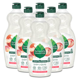 Seventh Generation Unscented Dish Detergent – Worry-Free Dish Soap for Family Kitchens, 0% Harsh Chemicals 6-Pack