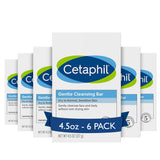 Cetaphil Gentle Cleansing Bar – Streamlined Two-Step Skincare With One Unscented Face and Body Bar
