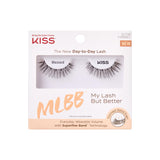 KISS My Lash But Better So Real 12mm Lashes – Minimalist Vegan Falsies for Clean Beauty Routines, Reusable Natural Strip Lashes