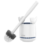 MR.SIGA Toilet Brush with Replaceable Head – Sanitary Self-Cleaning Tool for Hygiene-Conscious Households