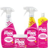Stardrops The Pink Stuff Miracle Cleaning Bundle – Four-in-One Minimalist Cleaning Set for Clutter-Free Homes