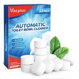 Vacplus Drop-In Tank Toilet Tablets for Kids and Pet-Safe Home Bathrooms, Sealed Tablets That Stay Out of Reach Until Use