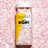 Pink Pop! Natural Nonpareils Sprinkles by Supernatural – Allergy-Safe Birthday Party Decorating for Children