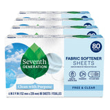 Seventh Generation Dryer Sheets 8 Pack Bulk – Plant-Based Laundry Softener for the Capsule Wardrobe and Less-Is-More Living