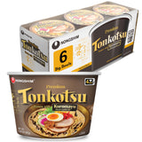 Nongshim Tonkotsu Ramen Kuromayu Noodle Big Bowl, 3.56 Ounce (Pack Of 6) – Clutter-Free Pantry Staple for Intentional Kitchens
