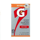 Gatorade Thirst Quencher Powder – No-Bulk Hydration Stick Pack for Clutter-Free Gym Bags, 10 Count