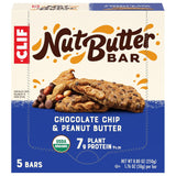 CLIF Nut Butter Bar – Mindful Snack for Yoga Studio Recovery, Chocolate Chip Peanut Butter