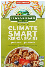 Cascadian Farm Kernza Climate Smart Cereal – Portable Organic Breakfast for Camping Trips