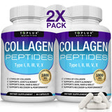 Toplux Multi Collagen Pills – One Simple Capsule, Five Collagen Types, Uncluttered Supplement Shelf