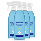 Method Bathroom Cleaner Eucalyptus Mint – Fume-Free Bathroom Spray Safe Around Kids and Pets, Bleach-Free Mold Remover