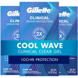 Gillette Clinical Men's Deodorant – Clinical-Strength Sweat Control for Mindful Morning Routines