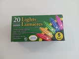 Holiday Bright Lights Vintage-Style Mini Light Strand to Layer Around a Tabletop Tree