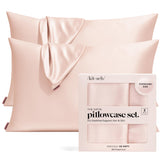 Kitsch Satin Pillowcase with Zipper – Premium Silk Alternative for an Elevated Master Suite, King Size