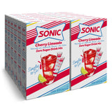 Sonic Singles To Go Strawberry Lemonade & Ocean Water Powder Packets – Sugar-Free Drink Mix for Home Office Focus