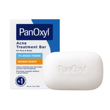 PanOxyl Acne Treatment Bar with 10% Benzoyl Peroxide – Nightly Facial Care Ritual for Acne-Prone Skin