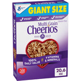 Multi Grain Cheerios, Simple Whole Grain Cereal for Clutter Free Pantries, 18 oz