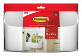 Command 10 Lb Caddy for Home Office Supply Station, Heavyweight Adhesive Wall Organizer for Cords and Tools