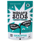 Molly's Suds Laundry Detergent Powder | Sensitive Skin Laundry Soap for Adults with Contact Dermatitis and Fragrance Allergies | Residue Free 120 Loads