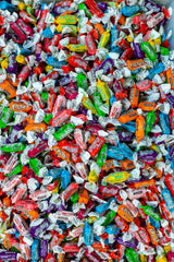Queen Jax Fruities 2 LB Bulk Candy – Front Porch Trick or Treat Bowl and Neighborhood Block Party Handout Chews