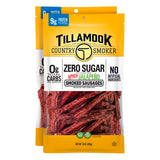 Tillamook Country Smoker Zero Sugar Smoked Sausage Sticks – Keto Snack for Low-Carb Wellness Routine, 9g Protein Pantry Pack