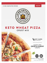 King Arthur Keto Pizza Crust Mix – Quick Weeknight Pizza Alternative for Busy Home Schedules