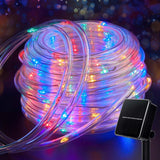 Brightown Solar Rope Lights – Flameless & Cool-Touch Outdoor String Lights Safe Around Kids, Pets & Family Gatherings