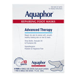 Aquaphor Repairing Foot Masks – Thoughtful Christmas Gift for Women, Pack of 6 Hydrating Sock Treatments for Dry, Cracked Heels