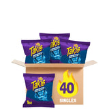 Takis Blue Heat 40 pc Multipack - Unique Christmas Stocking Stuffer for Chilihead Friends and College Care Packages, 1 oz Bags
