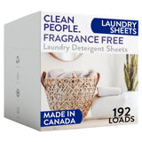 The Clean People Laundry Detergent Sheets – Pre-Measured Paper Sheets for a Less-Is-More Apartment Closet