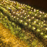 Ollny Christmas Net Lights – 12ft x 5ft Holiday Light Gift for Mom, Housewarming and Christmas Gift for Her, 8 Mode Plug in