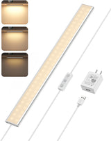 ASOKO Under Cabinet LED Light Bar – Cool-to-Touch Flameless Lighting Safe for Kids and Pets