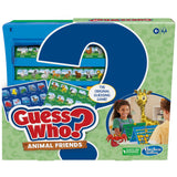 Hasbro Guess Who? Animal Friends – Safe Screen-Free Game for Kids Ages 6+ in Playroom and Bedroom