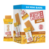 Perfect Bar Mini Peanut Butter Protein Bar – Organic Mindful Snack for Home Fridge and Self Care Days, 6g Protein