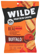 Wilde Snacks Chips Protein Buffalo 4oz – Clean-Ingredient Snack for Post-Workout Recovery and Self-Care Routines