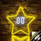 Star Neon Sign – Cool-Touch LED Wall Light for Kids and Pet-Friendly Homes, 5V Low Voltage