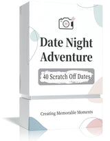 MyLifeUNIT Scratch Off Date Night Cards – Romantic Valentines Day Gift for Couples and Newlyweds