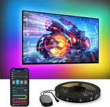 Govee TV LED Backlight – Cool-to-Touch Family Room Accent Lighting Safe Around Kids for 55-65 Inch TVs