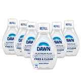Dawn Powerwash Free & Clear Light Pear Dish Spray for Patio Grill Degreasing, Multi-Surface Cleaner Built for Open-Air Cooking