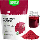 Kate Naturals Organic Beet Root Powder for Smoothies – Quick Nutrient Boost for Focused Mornings