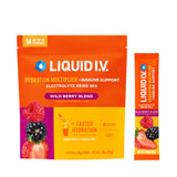 Liquid I.V.® Hydration Multiplier +Immune Support Tangerine Clean-Label Hydration Powder for Mindful Self-Care and Post-Workout Recovery