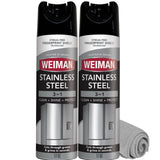 Weiman Stainless Steel Cleaner & Polish – Clutter-Free Kitchen & Appliance Polish