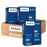 RXBAR Blueberry Protein Bar – Mid-Afternoon Desk Snack to Beat Cravings During Meetings, 12g Protein