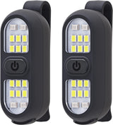 LumenX Clip-On LED Light for Hands-Free Tasks, Ultra-Light 0.6 oz USB Rechargeable Everyday Carry Flashlight